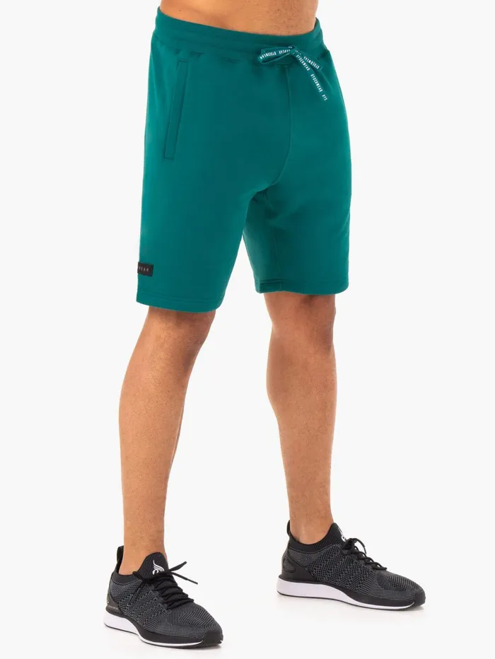 Recharge Track Short 8211 Teal Men Ryderwear Gym Shorts