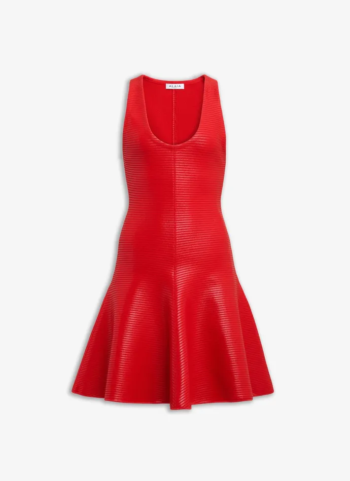 Red COATED DRESS Women Alaa Dresses