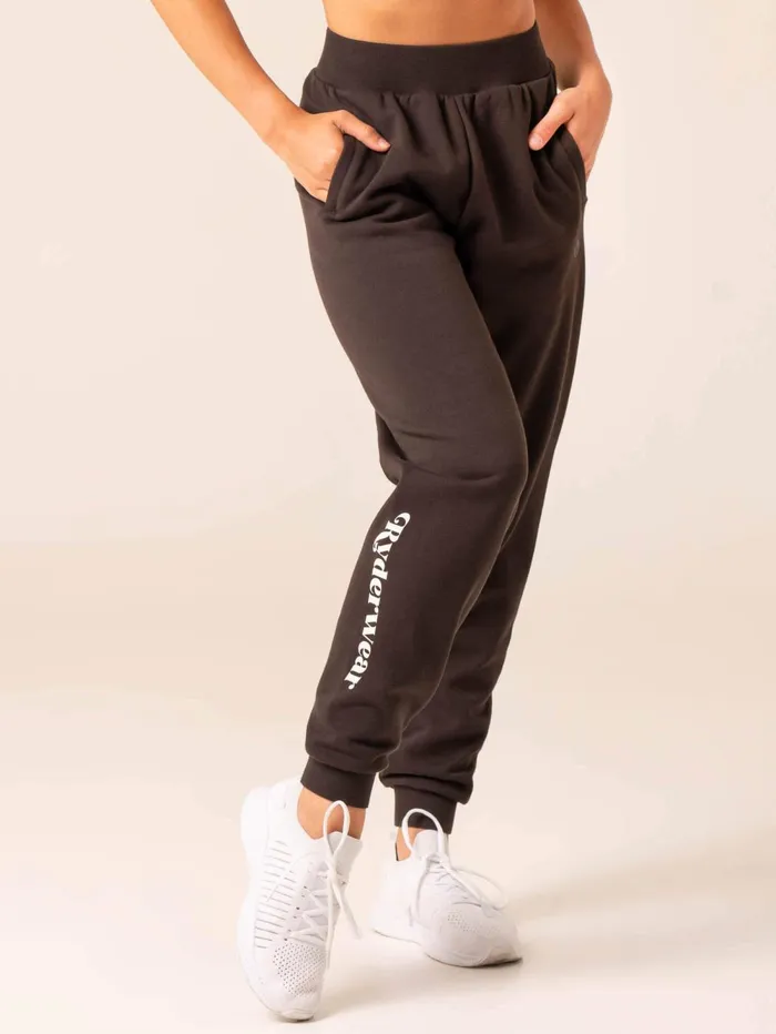 Reserve Track Pants 8211 Dark Oak Women Ryderwear Pants