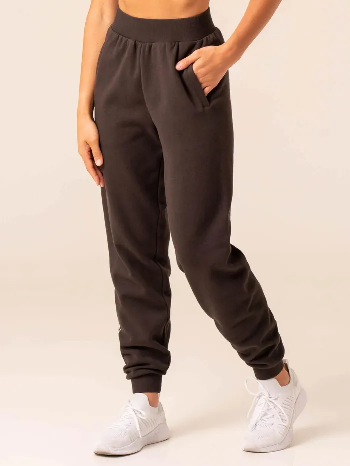 Reserve Track Pants 8211 Dark Oak Women Ryderwear Pants