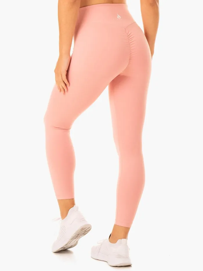 Revival Scrunch Bum Leggings 8211 Pink Women Ryderwear Leggings