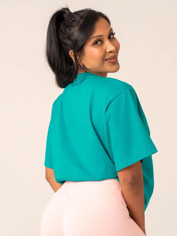 Ryderwear Training TShirt 8211 Jade Green Women Ryderwear TShirts