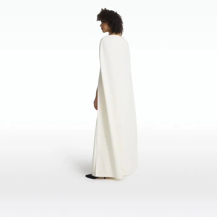 Safiyaa Abrielle Ivory Long Dress Women Dresses
