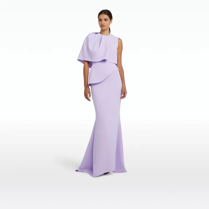 Safiyaa Alambra Verbena Long Dress Women Dresses