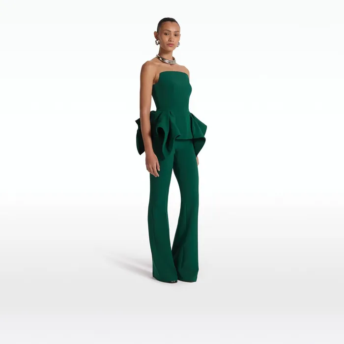 Safiyaa Alexa Trousers In Tourmaline Women Trousers