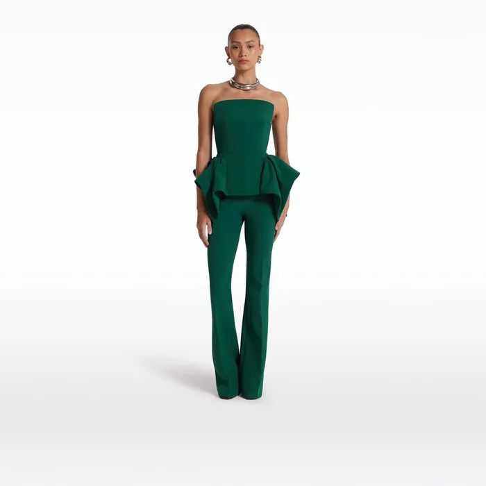 Safiyaa Alexa Trousers In Tourmaline Women Trousers
