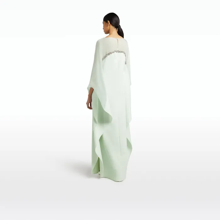 Safiyaa Alma Spearmint Long Dress Women Dresses