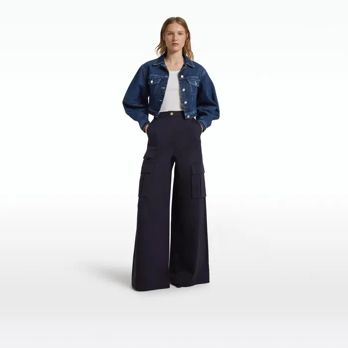 Safiyaa Amalie Mid Wash Jacket Women Jackets Coats
