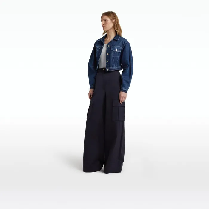 Safiyaa Amalie Mid Wash Jacket Women Jackets Coats
