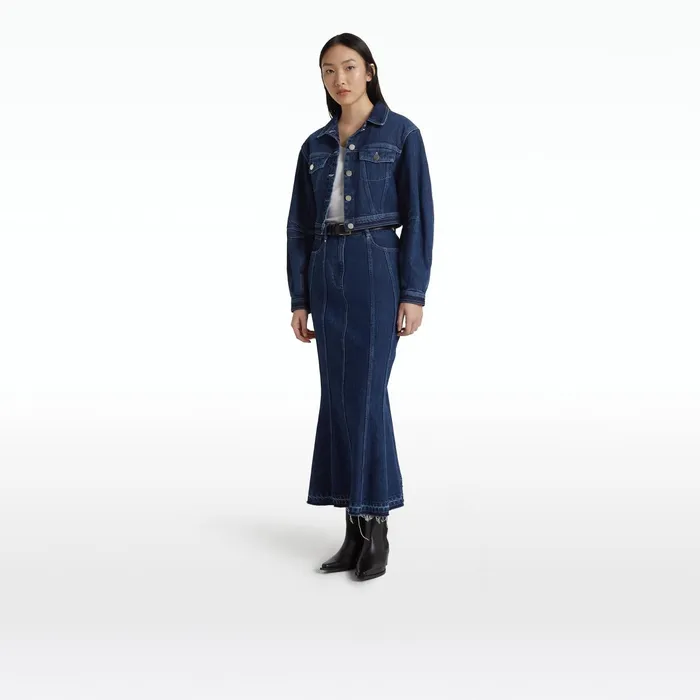 Safiyaa Amalie Mid Wash Jacket Women Jackets Coats