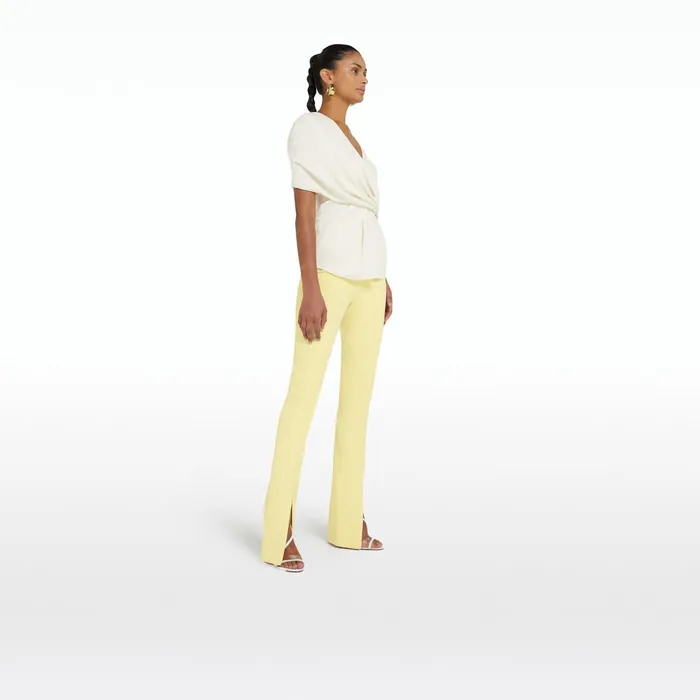 Safiyaa Andrey Ivory Top Women Tops