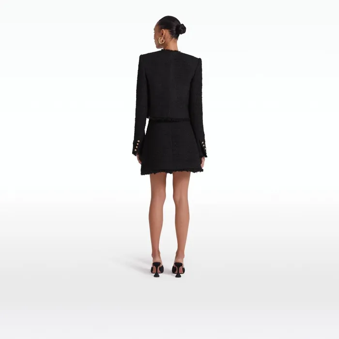 Safiyaa Asbie Black Skirt Women Skirts
