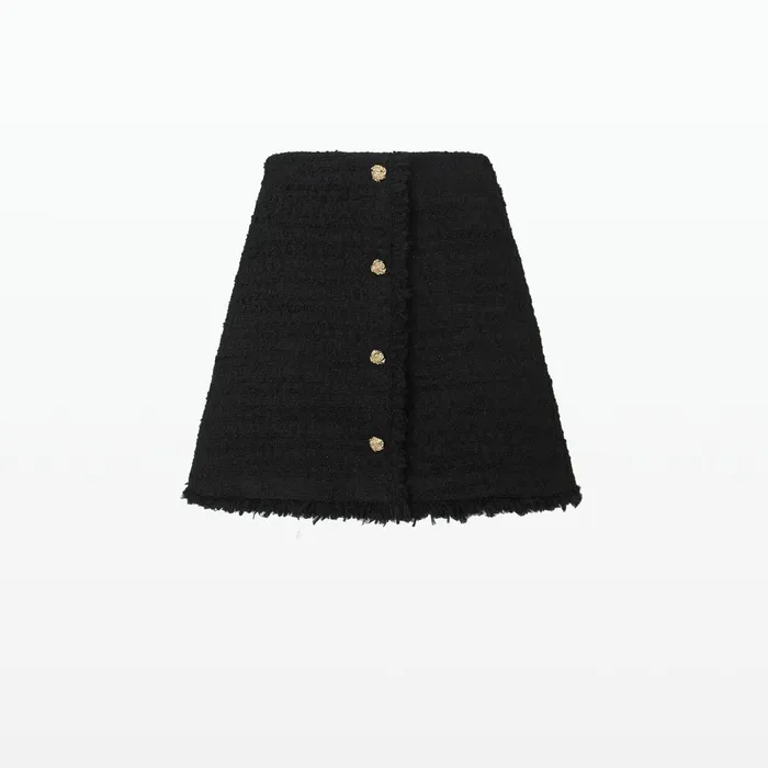 Safiyaa Asbie Black Skirt Women Skirts