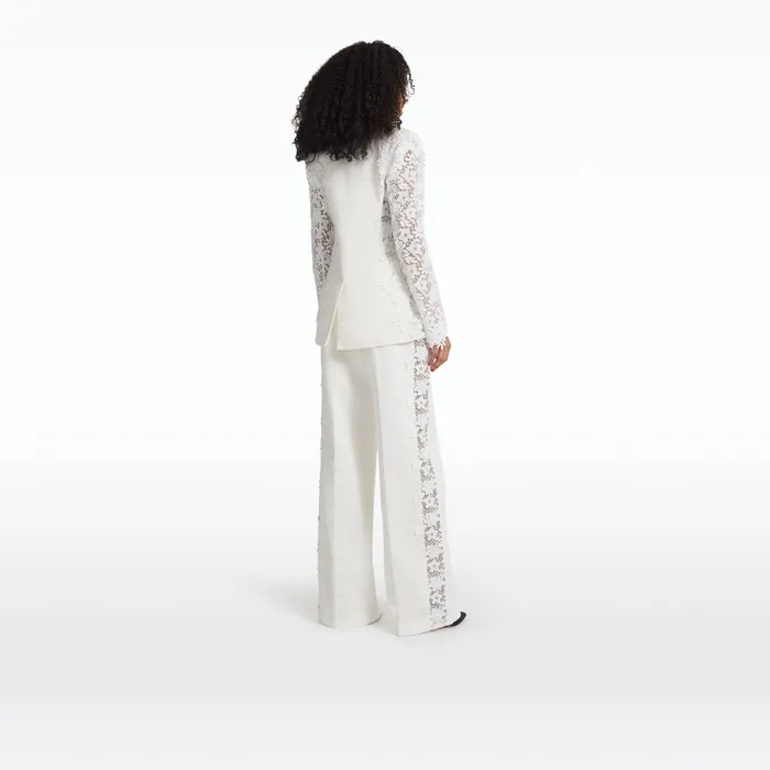 Safiyaa Cannis Ivory Jacket Women Jackets Coats