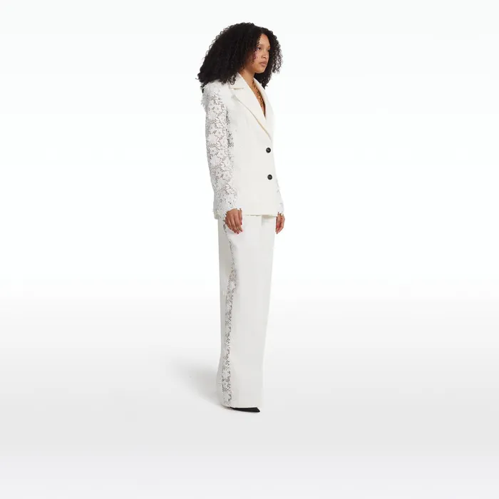 Safiyaa Cannis Ivory Jacket Women Jackets Coats