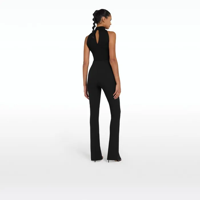Safiyaa Chascara Black Knit Women Tops