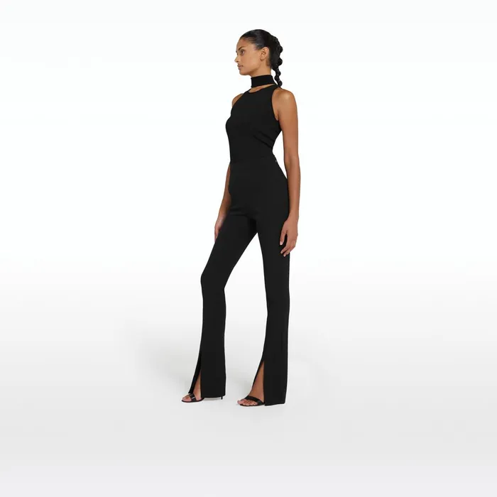 Safiyaa Chascara Black Knit Women Tops