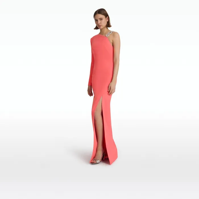 Safiyaa Dorry Mosaico Long Dress Women Dresses