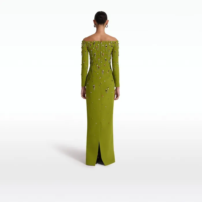 Safiyaa Gioia Calla Long Dress Women Dresses