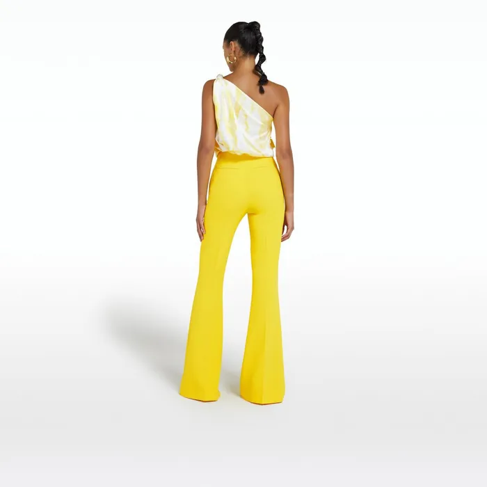 Safiyaa Halluana Canary Trousers Women Trousers