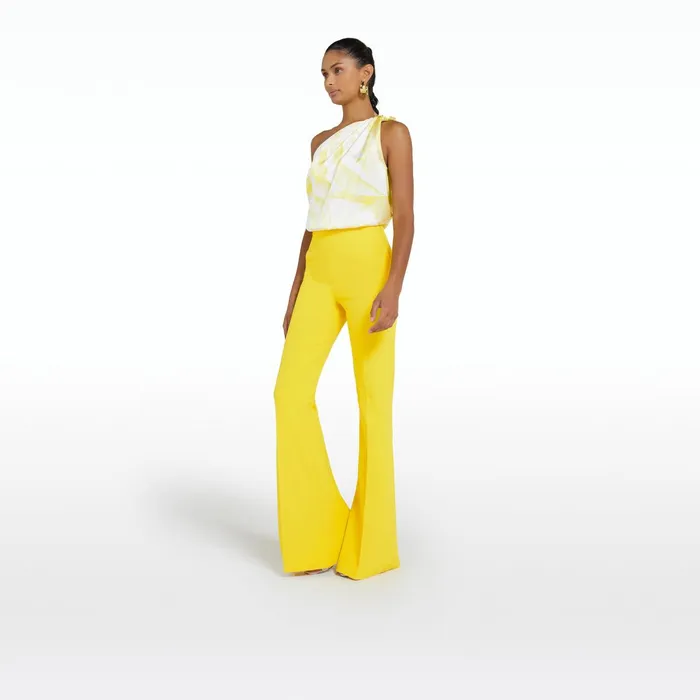 Safiyaa Halluana Canary Trousers Women Trousers