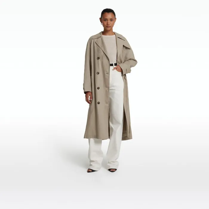 Safiyaa Ilaria Stone Coat Women Jackets Coats