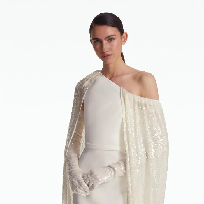 Safiyaa Janie Ivory Short Dress Women Dresses