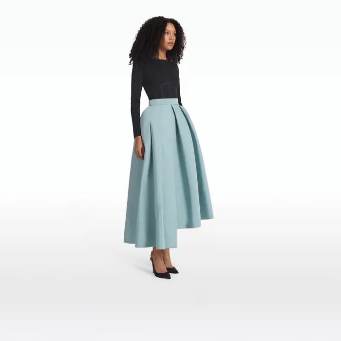 Safiyaa Kristian Spearmint Skirt Women Skirts