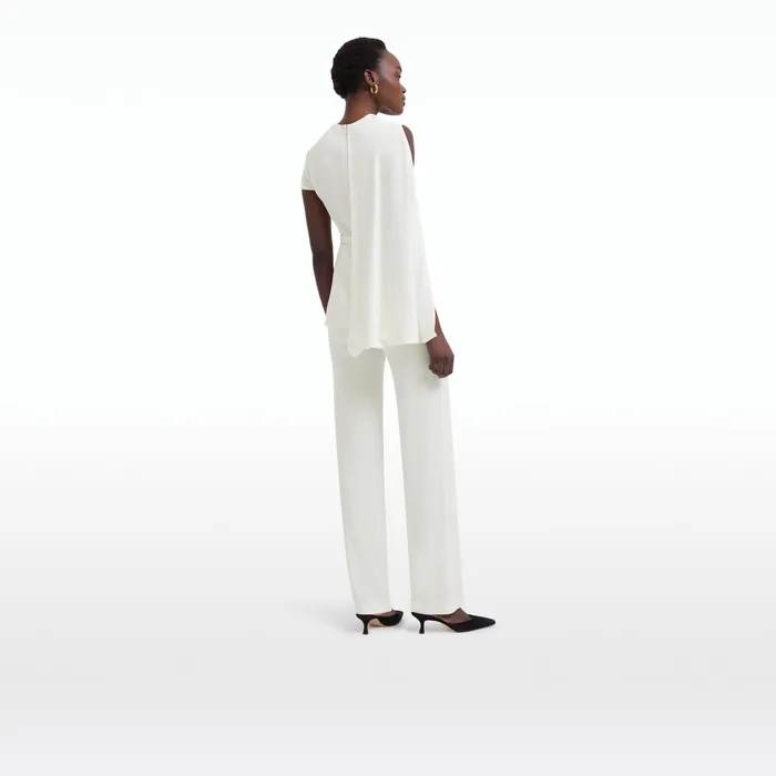Safiyaa Lea Ivory Trousers Women Trousers