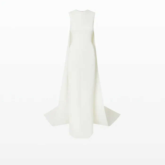 Safiyaa Linna Ivory Long Dress Women Dresses