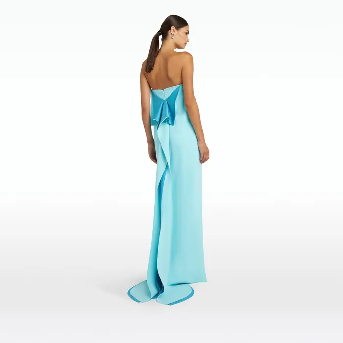 Safiyaa Lorelei Positano Long Dress Women Dresses
