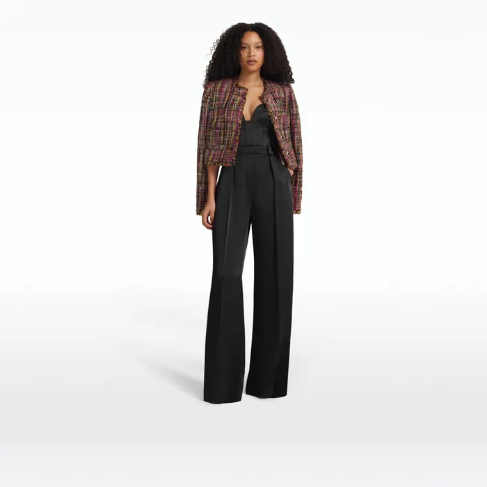 Safiyaa Omarani Black Trousers Women Trousers
