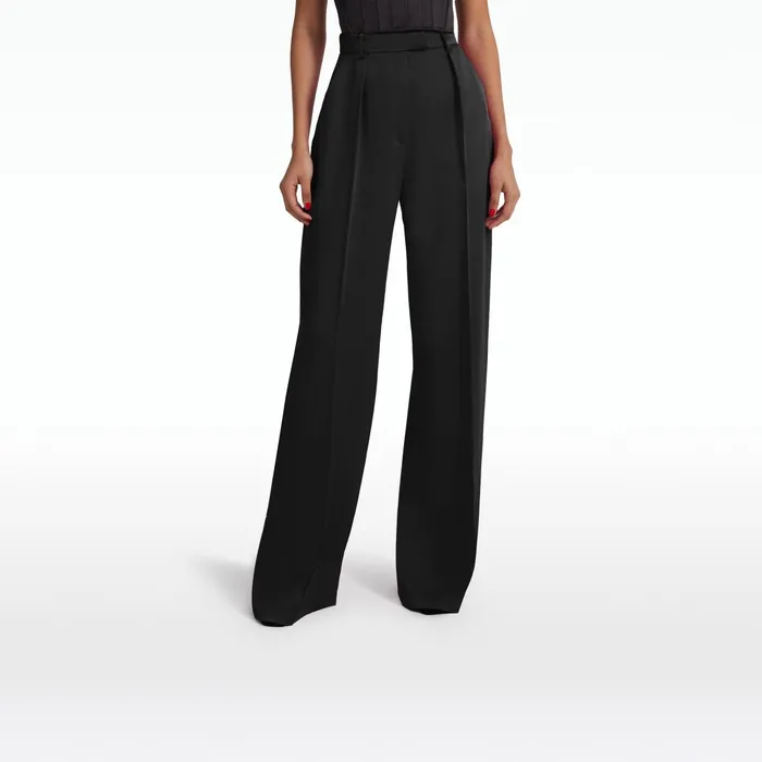 Safiyaa Omarani Black Trousers Women Trousers