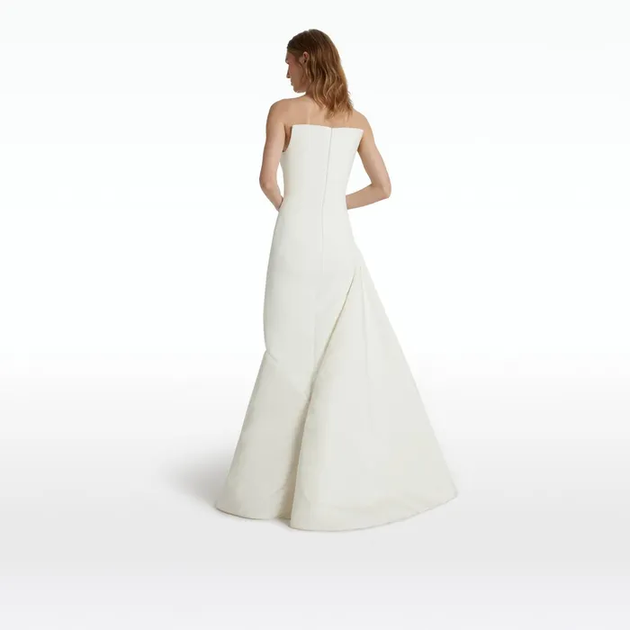Safiyaa Pia Ivory Long Dress Women Dresses