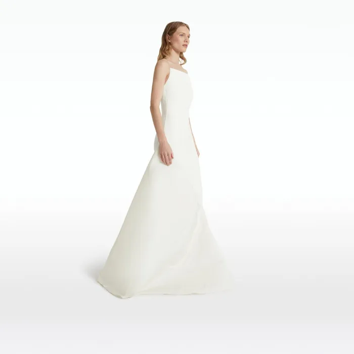 Safiyaa Pia Ivory Long Dress Women Dresses