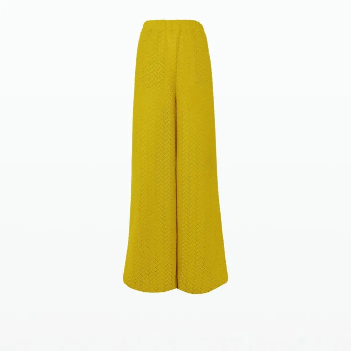 Safiyaa Rewana Chartreuse Trousers Women Swimwear