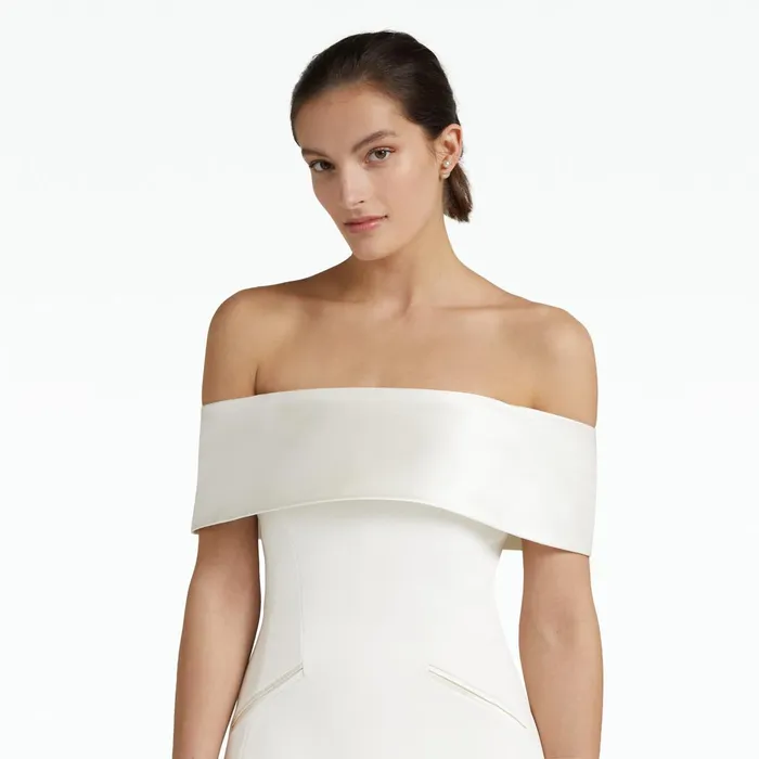 Safiyaa Tarot Ivory Top Women Tops