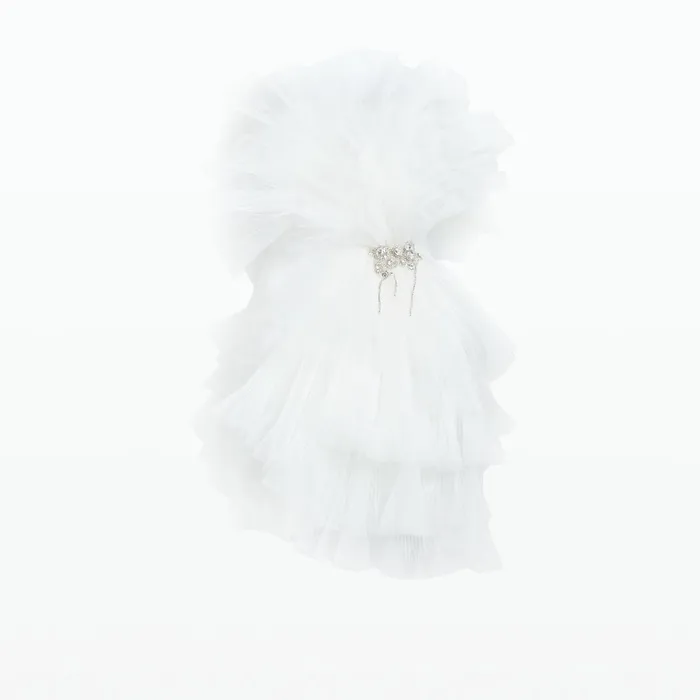 Safiyaa Tissy Ivory Short Dress Women Dresses
