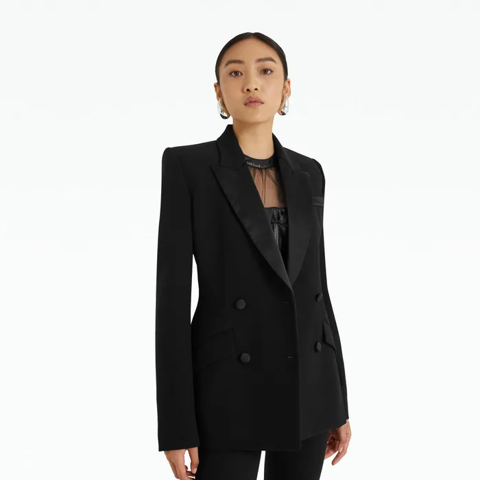 Safiyaa Wynnie Black Jacket Women Jackets Coats