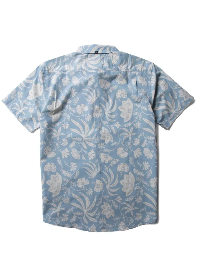 Shirts and Flannels Men Vissla Piha Eco Ss Shirt Stone Blue Shirts and Flannels Men Vissla Piha Eco Ss Shirt Stone Blue