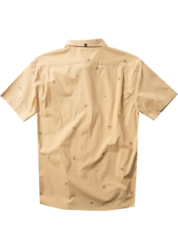 Shirts and Flannels Men Vissla Plasma Eco Ss Shirt Gold Shirts and Flannels Men Vissla Plasma Eco Ss Shirt Gold