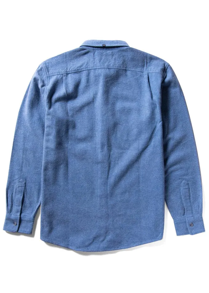 Shirts and Flannels Men Vissla Shaver Ls Flannel Atlantic Blue Shirts and Flannels Men Vissla Shaver Ls Flannel Atlantic Blue
