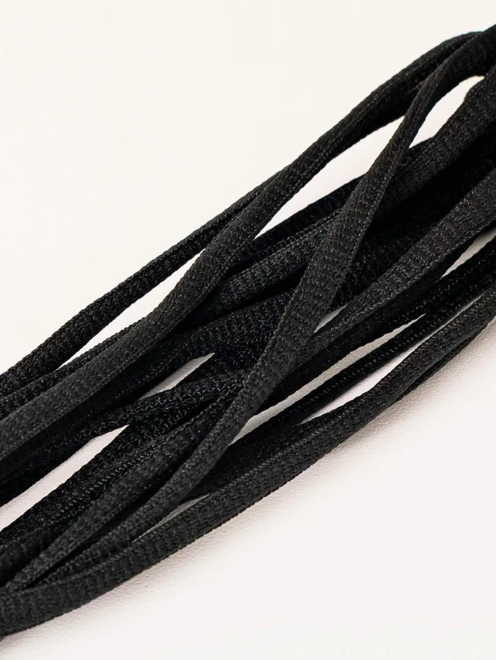 Shoe Laces 8211 Black Unisex Ryderwear Shoe Laces
