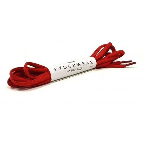 Shoe Laces 8211 Red Unisex Ryderwear Shoe Laces Shoe Laces 8211 Red Unisex Ryderwear Shoe Laces