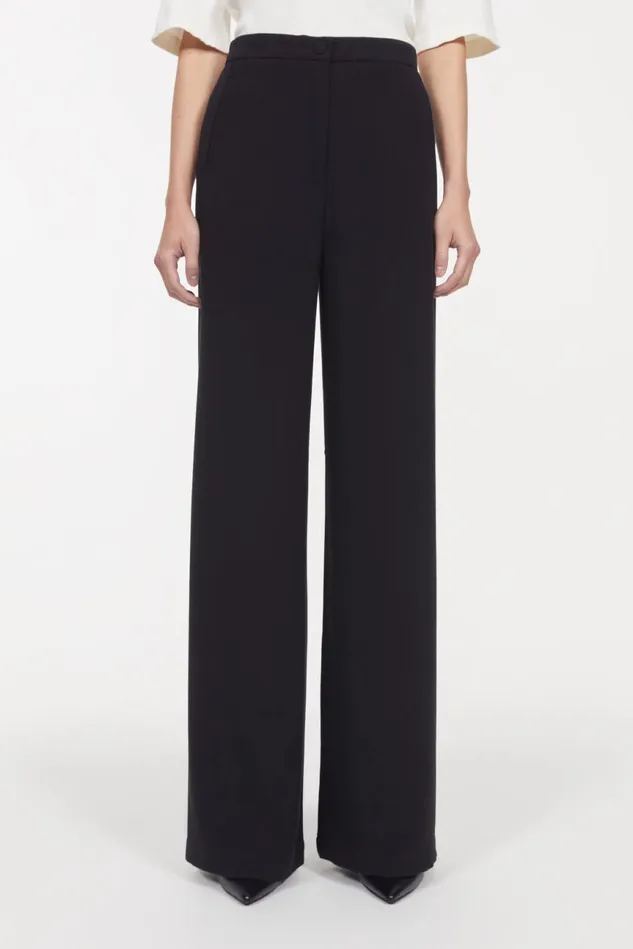 Sini Wide Pants Black Women Rodebjer Trousers