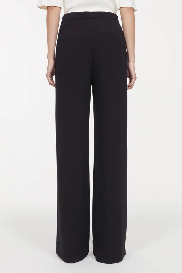 Sini Wide Pants Black Women Rodebjer Trousers