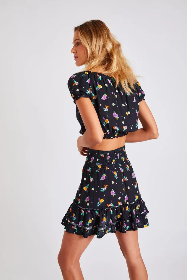 Skirt Black 8211 CECILIA ROSYFIELD Black Women Banana Moon Skirts Skirt Black 8211 CECILIA ROSYFIELD Black Women Banana Moon Skirts