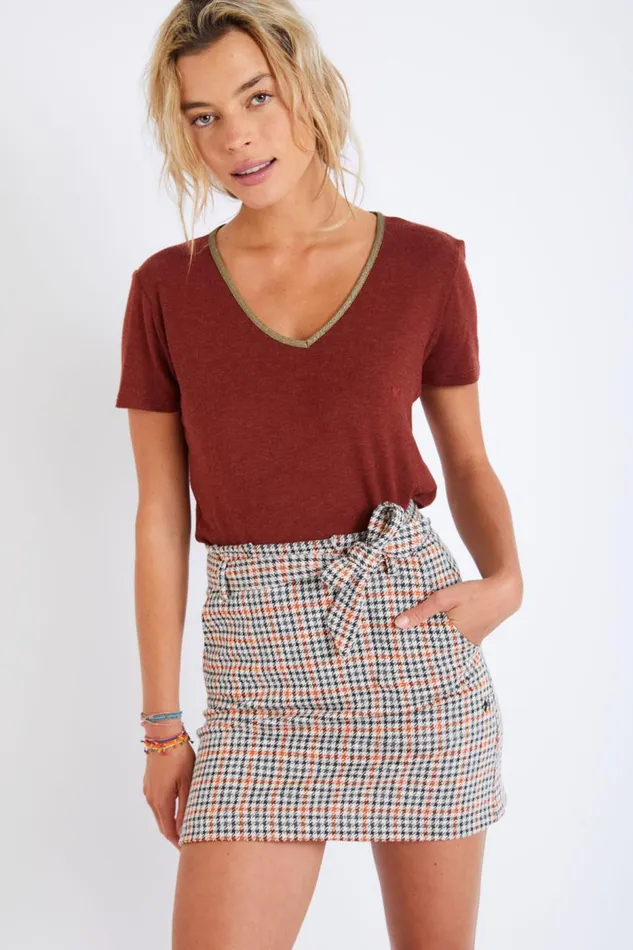 Skirt Grey 8211 ADA BATILAND Grey Women Banana Moon Skirts