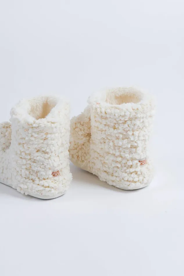 Slipper Ecru 8211 VASTI MUPPET Ecru Women Banana Moon Winter Shoes Slipper Ecru 8211 VASTI MUPPET Ecru Women Banana Moon Winter Shoes