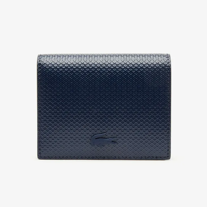 Small Leather Goods Lacoste Womens Chantaco Nud Small Piqu Leather Snap Coin Pouch Peacoat Tawny Port Marshm Gift 4 You